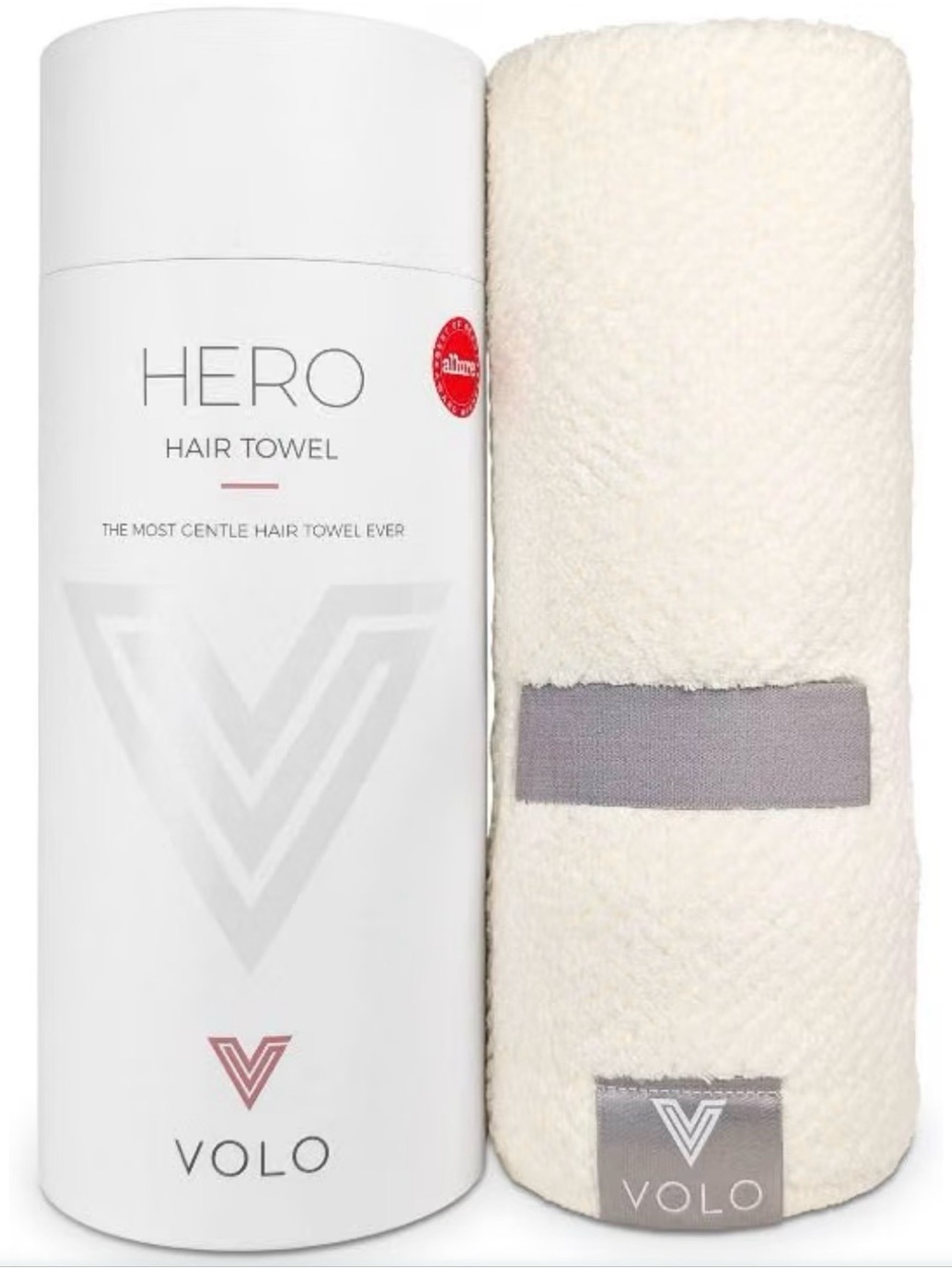 HERO Men's Cream Hair Towel
